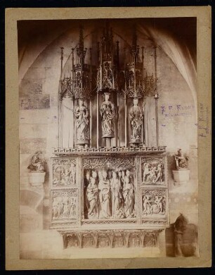 Münster Heilsbronn, Heilsbronn: Elftausend-Jungfrauen-Altar