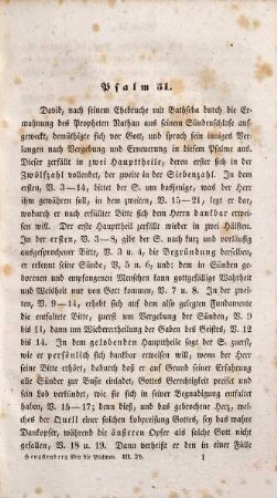 Commentar über die Psalmen, 3