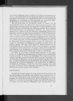 Der Tausch