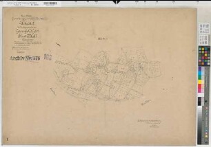 Garenfeld (Hagen), Umlegung Garenfeld, Urkarte 1 Bl.1 Flur 1