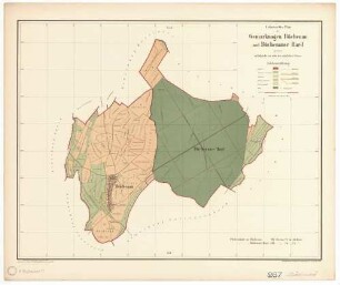 Büchenau (Stadt Bruchsal KA) und Büchenauer Hardt