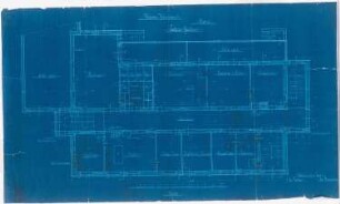 Vinzenz-Waisenhaus (mit Stallgebäude), Dortmund: Grundriss Parterre 1:50 (Blatt 3)