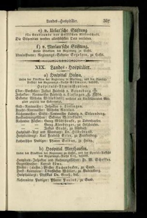 Landes-Hospitaeler