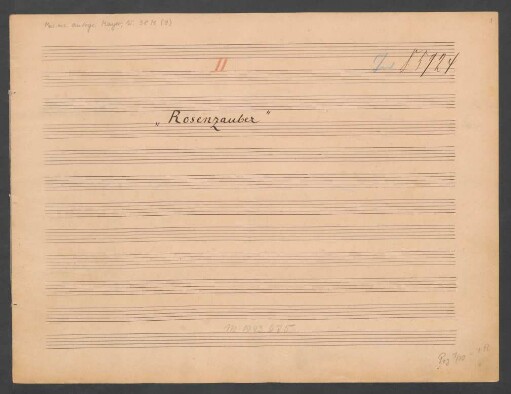 Rosenzauber; pf; op.19,2