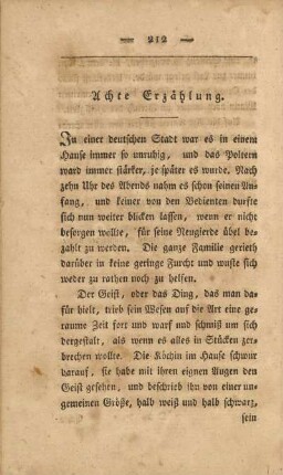Achte Erzählung