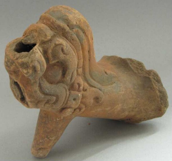 Fragment of the smoking spoon handle