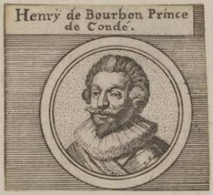 Bildnis von Henry de Boubon Prince de Condé