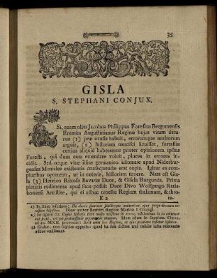 Gisela S. Stephani Conjux. - Anonyma. Geysæ I. Uxor.