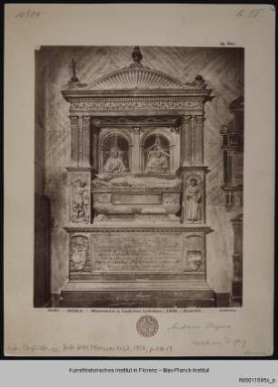 Grabmonument des Kardinals Ludovico d'Albret (gest. 1465)