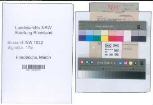 Entnazifizierung Martin Friederichs , geb. (Lehrer)