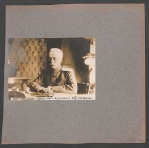 Graf Bobrinsky, Russischer Gouverneur für Galizien