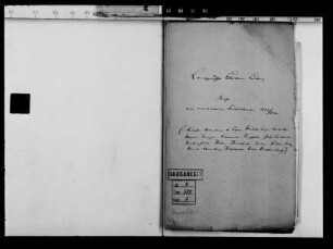 Briefe an Landgraf Christian Ludwig von verschiedenen Fürstlichkeiten