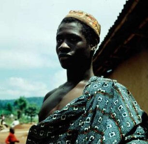 Mpraeso, Portrait eines Mannes