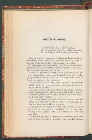 Visiones de Córdoba