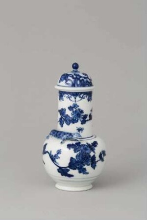 Deckelvase