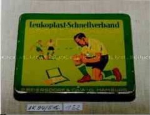 Blechdose für BEIERSDORFS Verbandskasten für erste Hilfe Nr. 1236 -  Deutsche Digitale Bibliothek