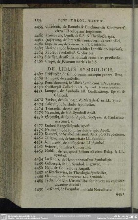 De Libris Symbolicis.