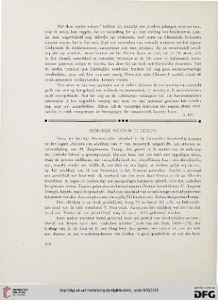 2.Ser. 2.1909: Stedelijk Museum te Leiden