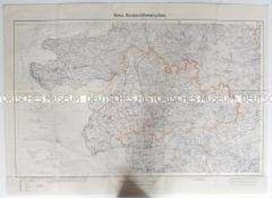 Topografische Karte des Kreises Norderdithmarschen