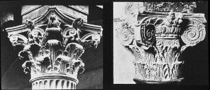 Florenz, Kapitelle aus Monte San Savino; Loggia dei Mercanti; Museo dell'Opera del Duomo