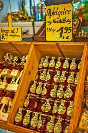 Apfelgelee in Hofladen
