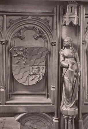 Grabmal des Grafen Hermann VIII. von Henneberg (gest. 1535) und der Elisabeth von Brandenburg (gest. 1507)