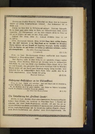 Die Torpedierung des "President Lincoln".