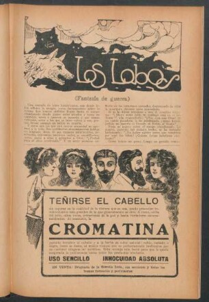 Los lobos : (Fantasía de guerra)