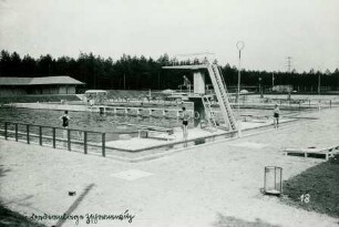 Badeanlage bei Zschornewitz, Deutschland, 1936