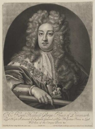 Bildnis des George of Denmark