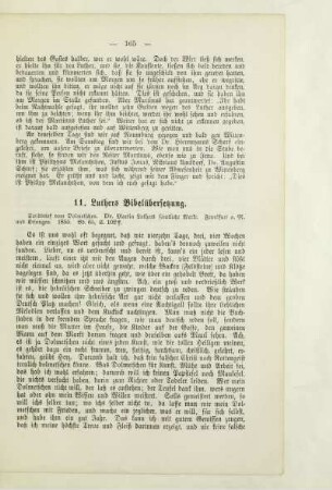 11. Luthers Bibelübersetzung