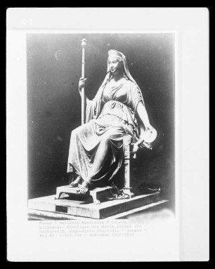 Sitzfigur der Marie Louise von Österreich, sogenannte Concordia