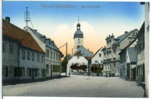 Waldenburg. Altstadt, Bahnhofstraße