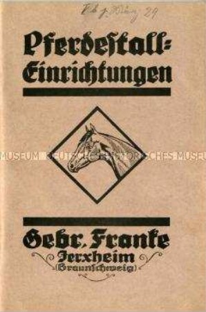 Pferdestall-Einrichtungen