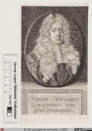 Bildnis Simon Harcourt (1721 1. Viscount H.)