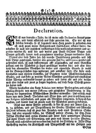 Declaration