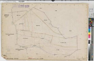 Echtrop (Möhnesee), Flurbereinigung Echtrop, Bl.2 Zuteilgskarte Echtrop Flur 2