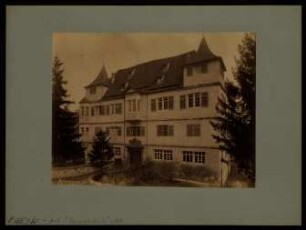 561, Poltringen. Wasserschloß, Fassade von Schickhardt, Baumeister.
