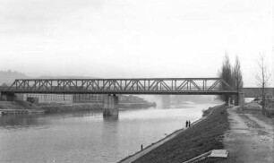 Stuttgart-Bad Cannstatt Daimlerbrücke 1865a Wiederaufbau