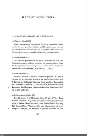 Literaturgeschichten
