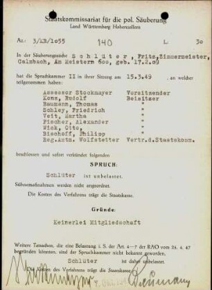 Schlüter, Fritz