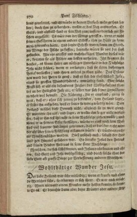 Wohltätige Wunder Jesu. [13. - 29.]