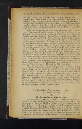 Christiansfelder Erinnerungen an 1864