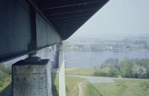 Hochbrücke, Rader Insel, bei Rendsburg