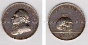Preußen, Medaille auf den Philosophen Moses Mendelssohn