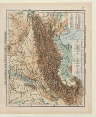 Die Alpen & das Süddeutsche Bergland