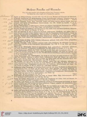 Meißener Porzellan und Hausmaler (Nr. 22-70)