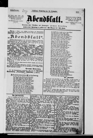 Abendblatt