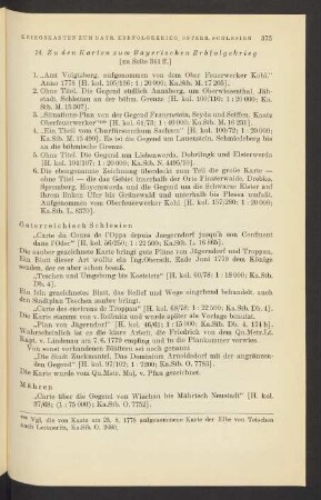 Zu den Karten zum Bayerischen Erbfolgekrieg