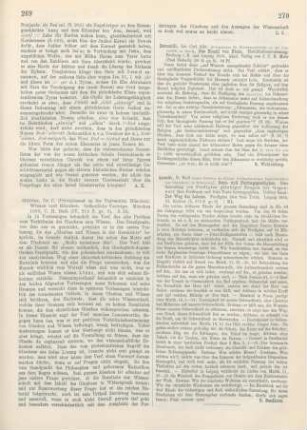 269-270 [Rezension] Güttler, Carl, Wissen und Glauben
